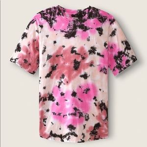 PINK tie dye tee